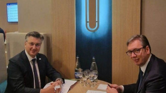 Andrej Plenković i Aleksandar Vučić