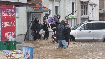 Evakuacija stanara u Bošnjačkoj mahali