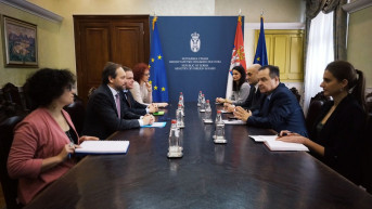 Ivica Dačić i Emanuel Žiofre