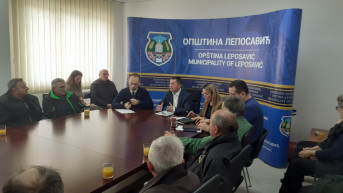 Sastanak u opštini Leposavić