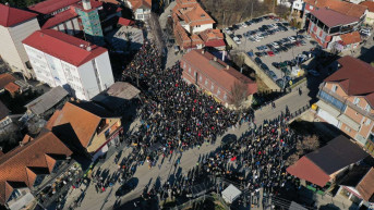 Štrpce protest