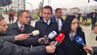Vjosa Osmani i Aljbin Kurti Vjosa Osmani i Aljbin Kurti