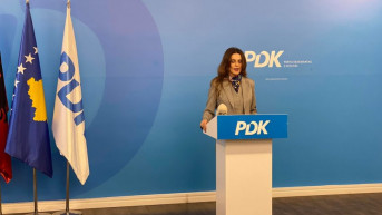 Vljora Čitaku na konferenciji za novinare 