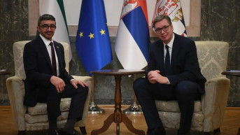 Vučić sa Nahjanom Vučić sa Nahjanom
