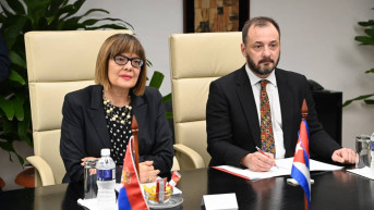 Ministarka kulture Maja Gojković i premijer Kube Kruz