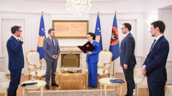 Aljban Krasnići i Vjosa Osmani
