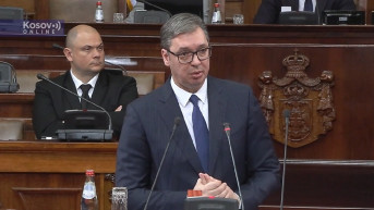 Aleksandar Vučić u Skupštini Srbije