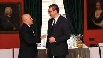 Dmitar Kovačevski i Aleksandar Vučić