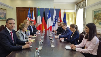 Ivica Dačić sa ambasadorima Kvinte pri OEBS-u