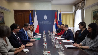 Ivica Dačić i državni sekretar u MSP Poljske Mularčik
