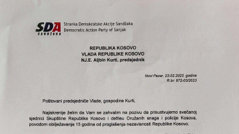 Pismo Ugljanina Kurtiju