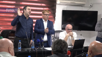 Predstavnici kosovske vlade u Zubinom Potoku