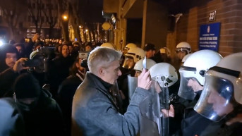 Protest desničara u Beogradu
