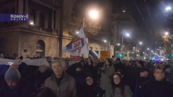 Protest u Beogradu