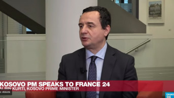 Aljbin Kurti intervju za Frans 24