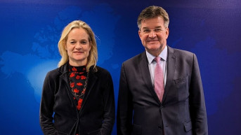 Viola fon Kramon i Miroslav Lajčak