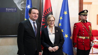 Aljbin Kurti i Ljindita Nikola