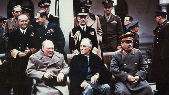 Čerčil, Ruzvelt i Staljin na Jalti (Krimska konferencija)