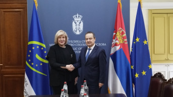 Dačić i Dunja Mijatović