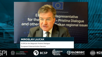 Miroslav Lajčak onlajn skup Srbija Kosovo Rusija printscreen