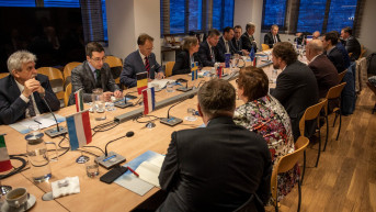 Miroslav Lajčak sa ambasadorima