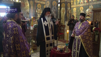 Opelo u Gračanici povodom obeležavanja pogroma