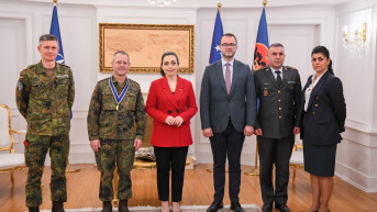 Vjosa Osmani NATO brigadni generali predsedništvo Kosova