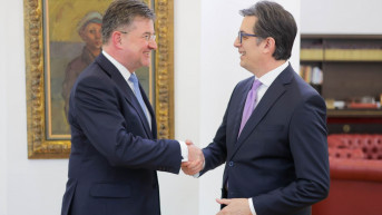 Stevo Pendarovski Miroslav Lajcak Severna Makedonija predsedništvo