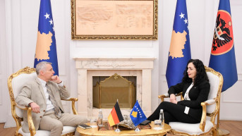 Vjosa Osmani i Jorn Rode