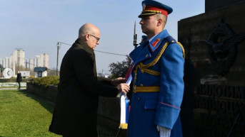 Miloš Vučević polaganje venaca