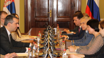 Orlić sa delegacijom Saveta Federacije Federalne skupštine Ruske Federacije