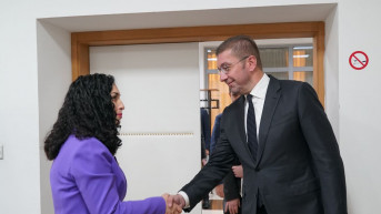 Vjosa Osmani i Hristijan Mickoski