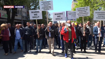 Protest radnika KEK