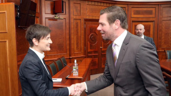 Ana Brnabić i Erik Svolvel