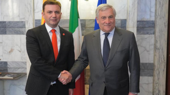 Bujar Osmani i Antonio Tajani