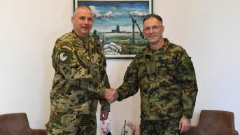 General Mojsilović i komandant Vojske Mađarske