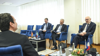 Kurti sa ambasadorima Francuske, Italije i Nemačke