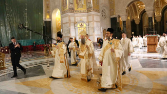 Patrijarh Porfirije služi Vaskšnju liturgiju u Hramu Svetog Save