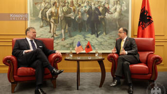 Predsednik Albanije Bajram Begaj i izaslanik SAD za Zapadni Balkan Gabrijel Eskobar