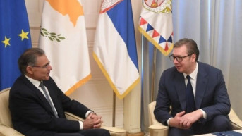 Aleksandar Vučić i Dimitrios Teofilaktu