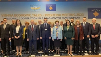 Aljbin Kurti, Bečki ekonomski forum