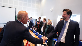 Haradinaj sa delegacijom Austrijske narodne partije