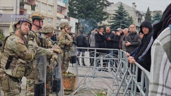 Kfor u Leposaviću