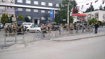 Kfor i Specijalna policija u Leposaviću
