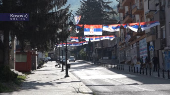 Nove zastave Srbije u Leposaviću