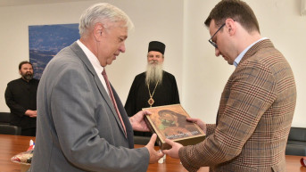 Predrag Jovanović, Petar Petković i vladika Teodosije
