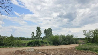 Plac Đokovića na kome je bila porušena kuća