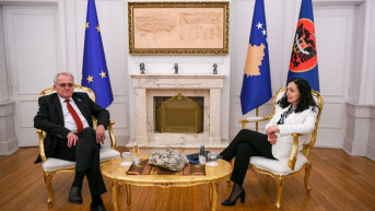 Rajner Viland i Vjosa Osmani