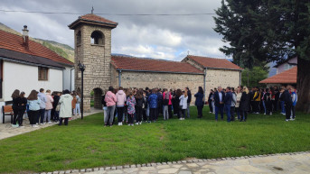 Štrpce, pomen stradalima u školi u Beogradu