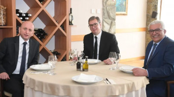 Vučić sa Kneževićem i Milatovićem